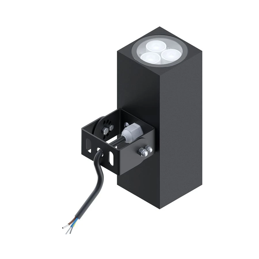 ضوء LED معماري SVETHOLL بافي المربع المزدوج L78 B78 H180 20W