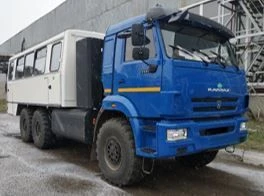NEFAZ 4208 Cargo-Passenger Vehicle on KAMAZ 43114-15 Chassis