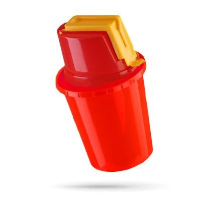 حاوية لجمع وتخزين ونقل والتخلص من النفايات الحادة MK-01-SK