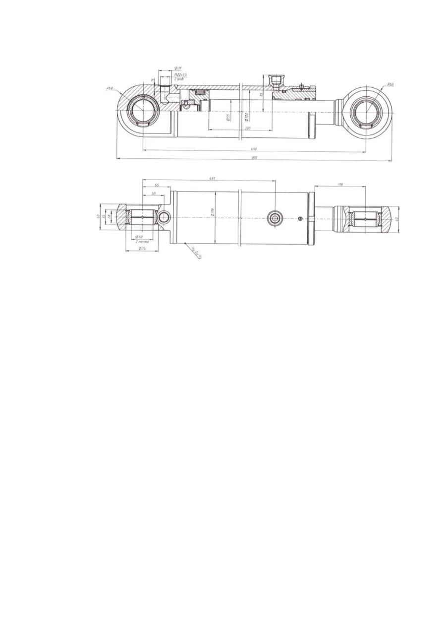 أسطوانة هيدروليكية للتحكم في التوجيه لدقة محسّنة غس 900-1455-76-220