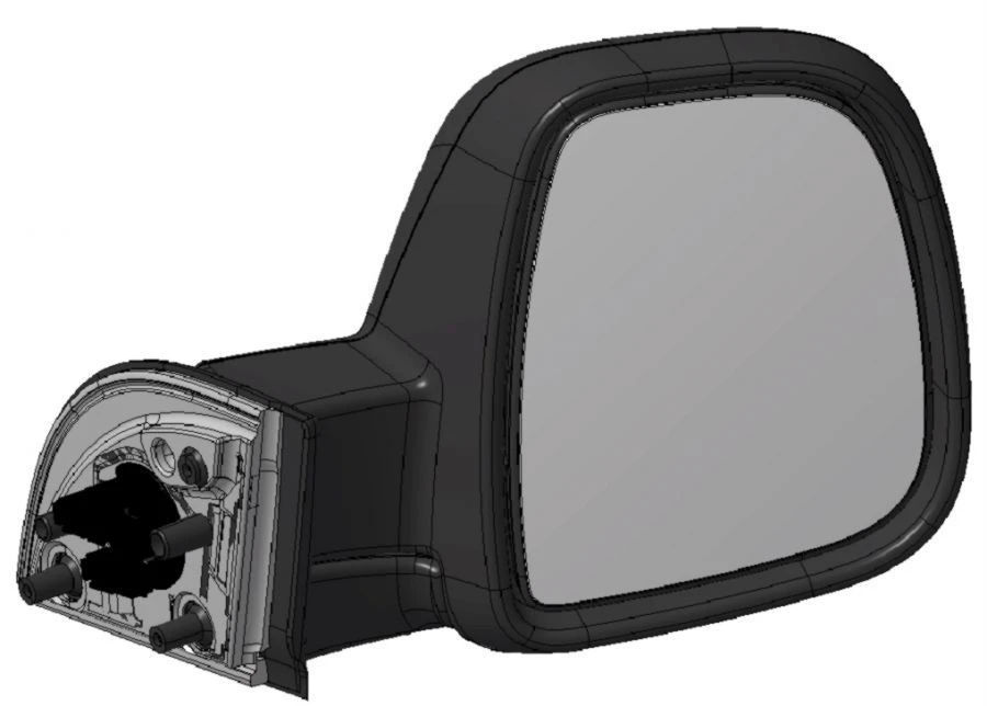 Right Electric Folding Heated Side Mirror with Temperature Sensor 1679996981