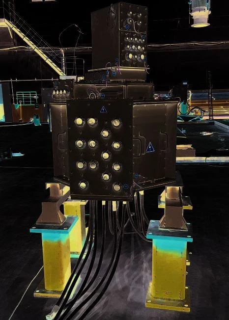 جهاز استقبال تيار خالي من الفرشاة لعمود المروحة البحرية - 6.5 ميغاوات