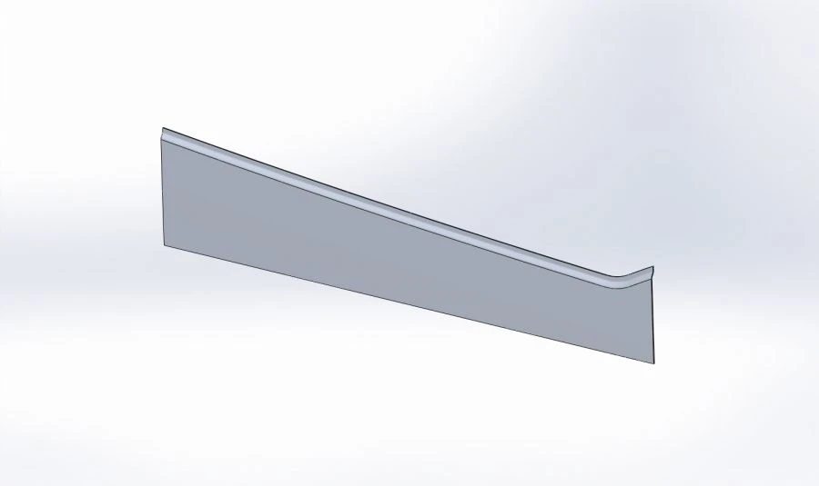 لوحة جانبية يمينية لهيكل المركبة - الموديل 5299231-5402510