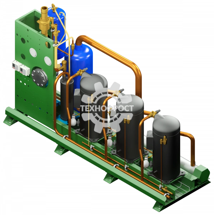 Compressor Refrigeration Units Series ASM - Multi-Compressor Spiral