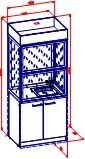 Demonstration Exhaust Cabinet for Chemistry Class – TDI School Series