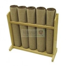 رف قابل للتخصيص مع حصائر