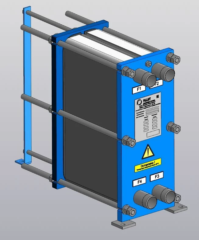 مبادل حراري صفيحي قابل للفك للتبريد الفعال PS62
