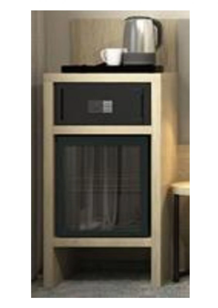 قسم مفتوح لمحطة الشاي في الميني بار، خزنة "م.ن.س 09