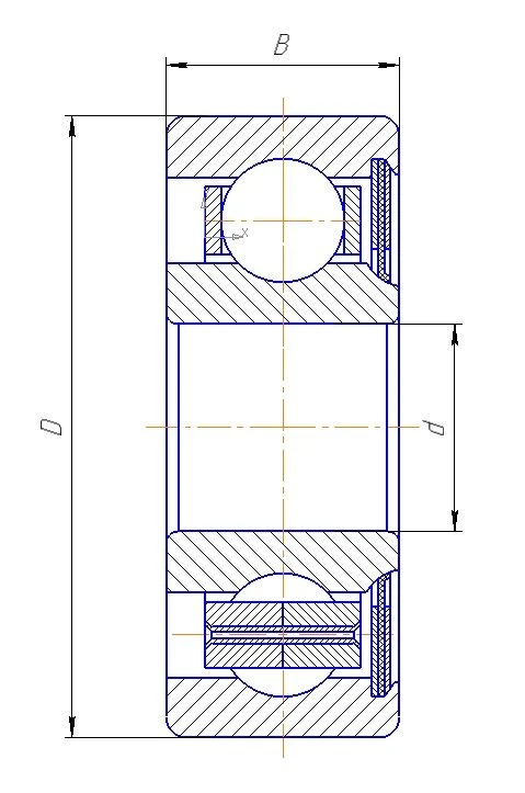 محمل دوار 75-160501E-ETU 100/3
