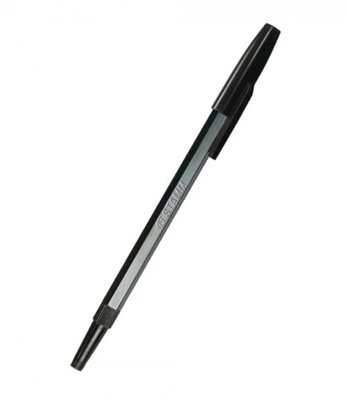 Classic Black Ballpoint Pen STAMM 049
