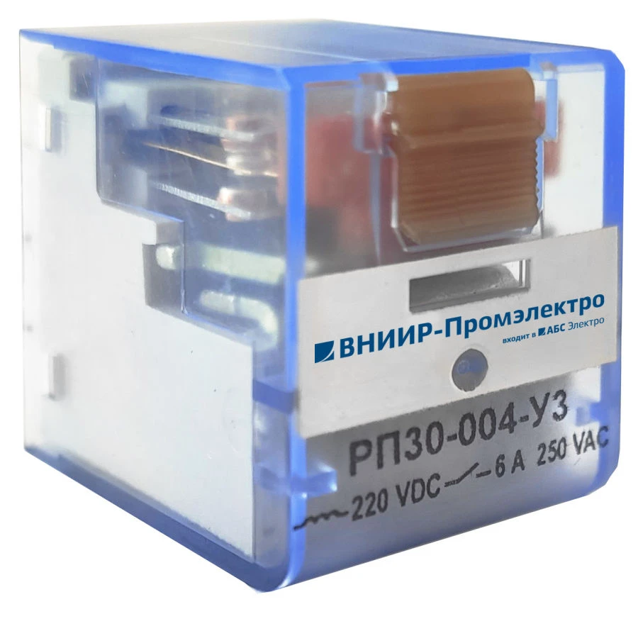 Intermediate Relay Series RP30 for Protection and Control