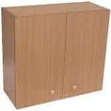 Wall-Mounted Cabinet - Laminated Chipboard, 16mm Thickness