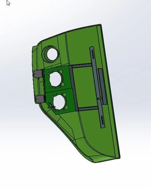 Right Assembly Blockfar Panel AP 5299-5311200 SB