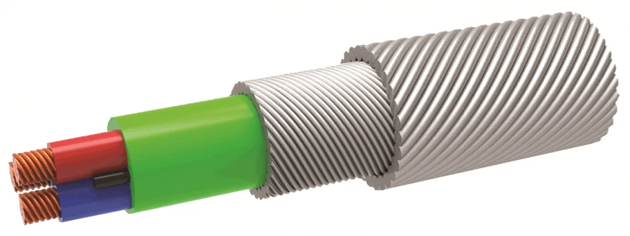 Geophysical Load-Bearing Cable KGl for Voltage up to 1000V