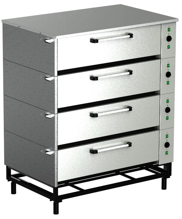 Electric Baking Oven with Steam Humidification System, Model EShP-4s (u)