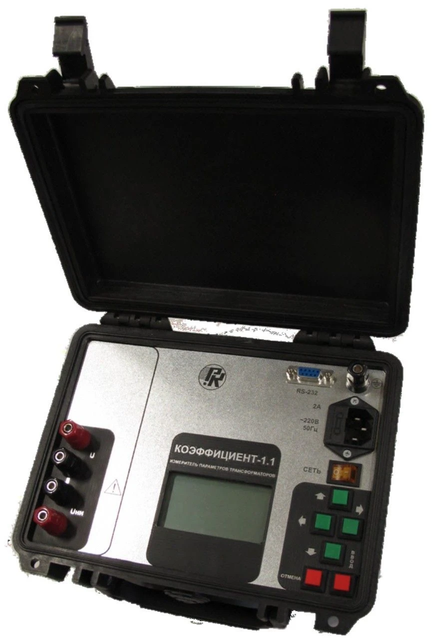 Transformation Parameter Meter "Coefficient 1.1