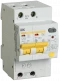 Differential Automatic Circuit Breaker AD12MS 2P 63A 300mA IEK