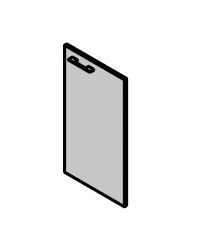 باب مكتب منخفض من MDF لسلسلة العمل، بليز، أغات، والمزيد