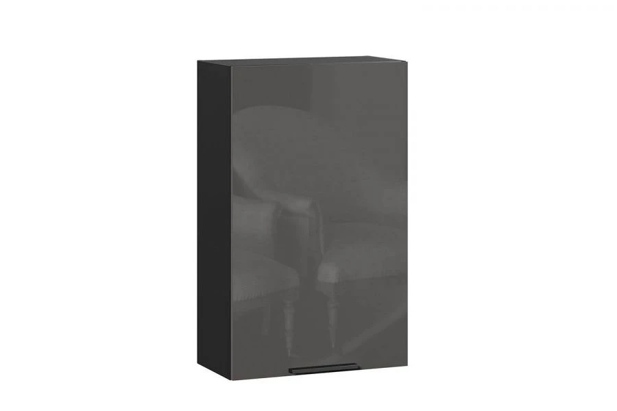 High Gloss Anthracite Facade Door 600 - Gerda LD.279450.000