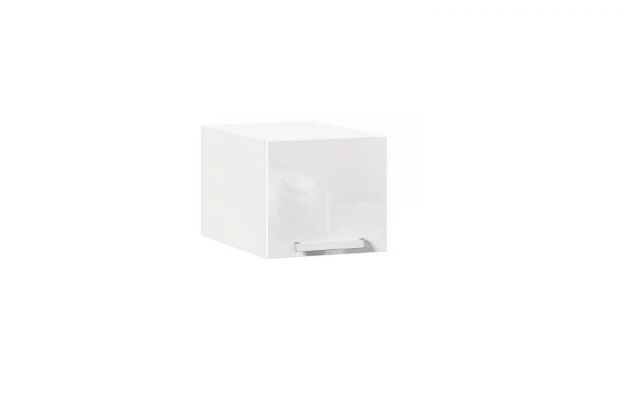 Horizontal Facade Door 400 in Glossy White - Gerda LD.272300.000