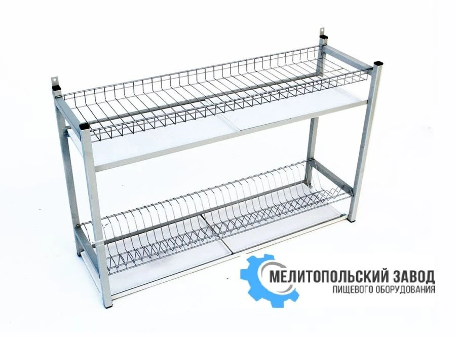Kitchen Dish Drying Rack - Open Shelf Design