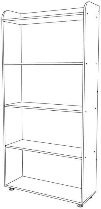 Book Shelf for Books, Manuals, and Documents