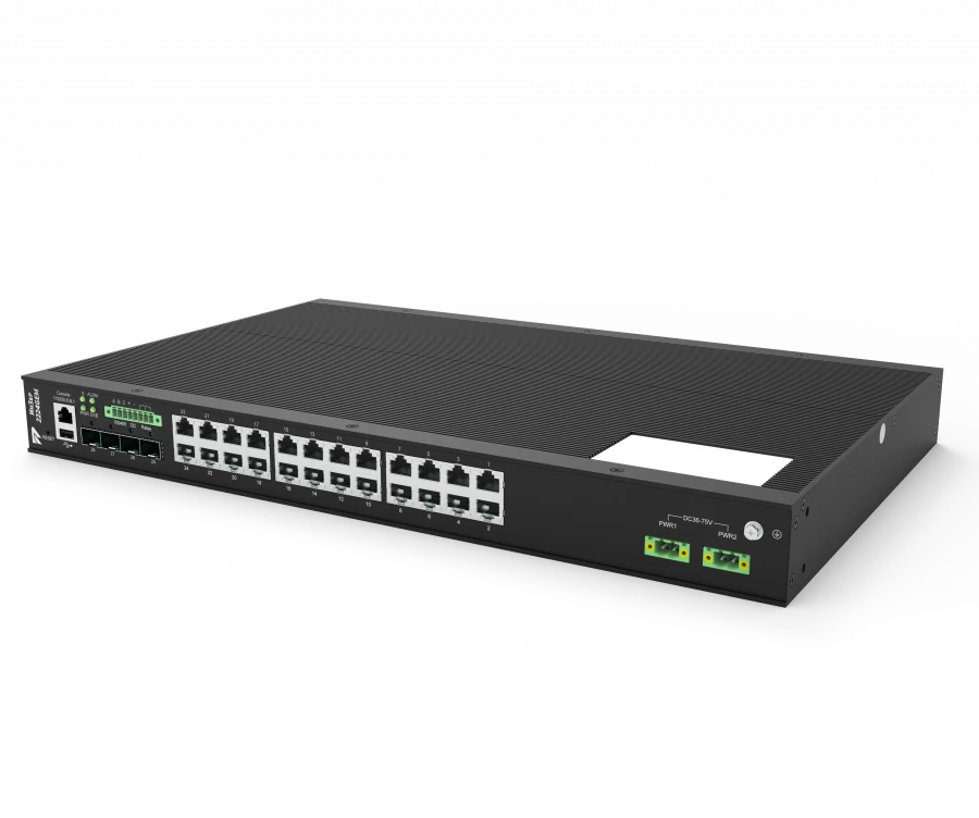 Industrial Managed L2 Switch for Data Transmission - InZer-2224GEM