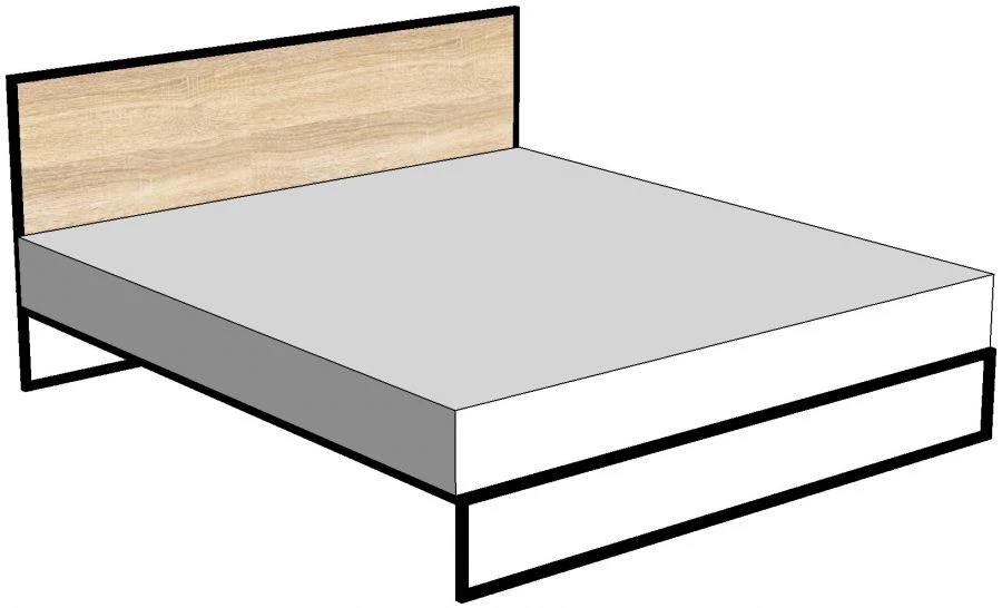 سرير كيوتو مزدوج - فن كKR4