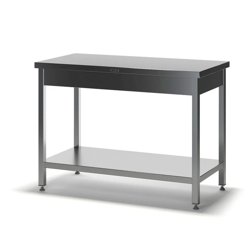 طاولة تقطيع من الفولاذ المقاوم للصدأ SRP-1 (بدون حافة)