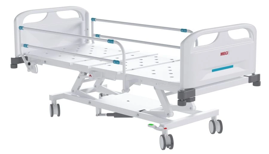 Adjustable Electric Medical Bed with Plastic Backrests for Patient Care MEGI Tempo 1
