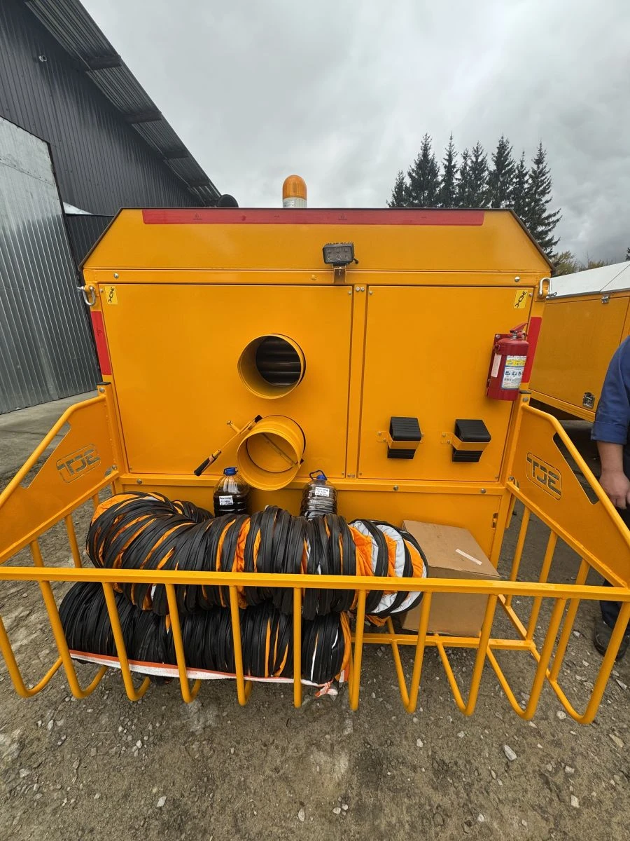 Universal Mobile Heater UMP-30 Trailer Mounted