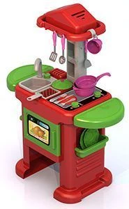 Magic Housekeeper Kitchen Set No. 5 (Kitchen 94 cm + Dish Set)