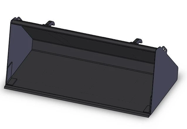 Universal Attachment Bucket for Loader KUN(TURS)-400 - Model KUN(TURS)-400-1