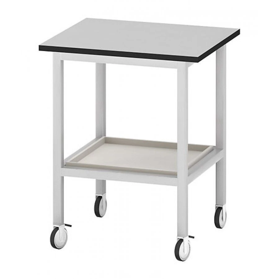 Mobile Metal Table for Laboratory Equipment