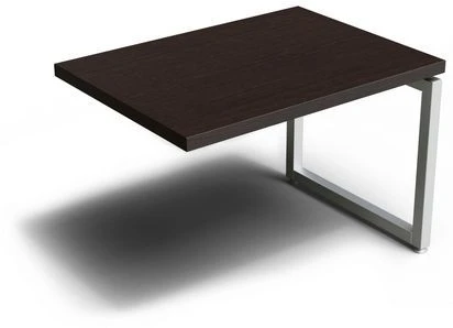 Open-Space Desk Extension with Metal Support