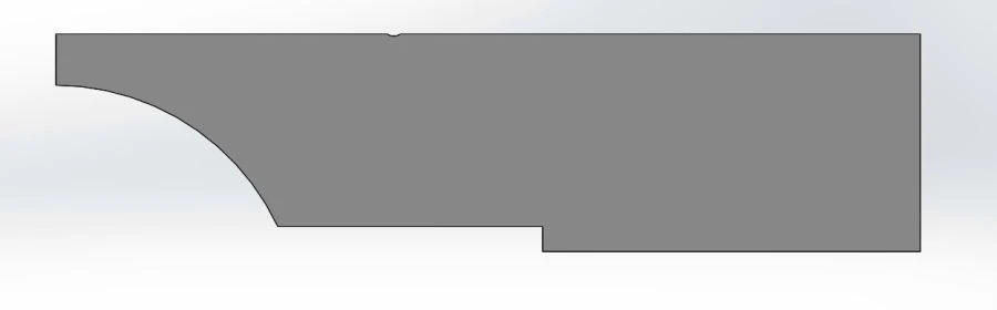 لوحة قوس من الألياف الزجاجية البوليستر 6241-03-5402006