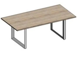 O-Shaped Conference Table KС.СпО-11.02 with Adjustable Legs