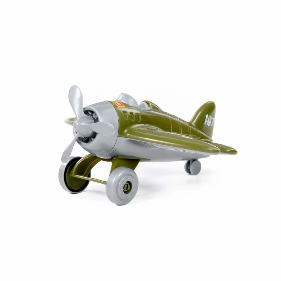 Military Toy Airplane with Movable Propeller Omega