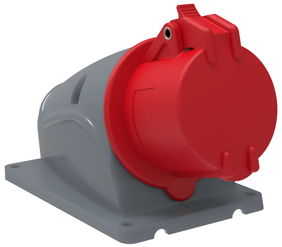 MAGNUM PSN12-016-4 Industrial Socket 16A 6h/380-415V 3P+PE IP44