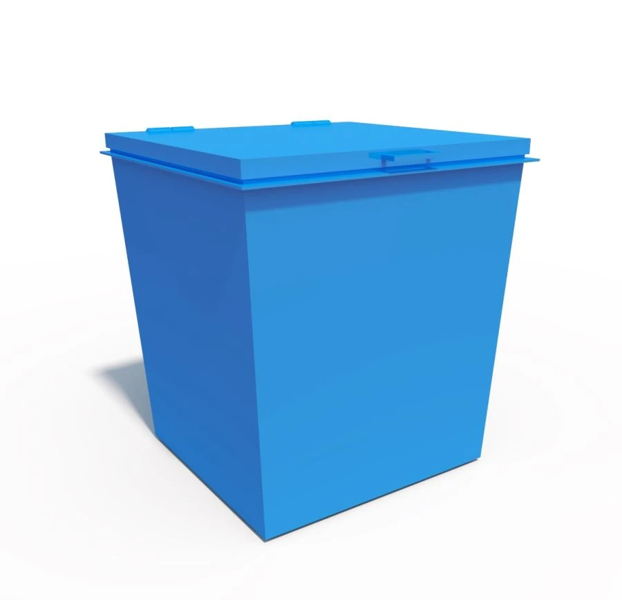 Metal Waste Container for Solid Municipal Waste (K-M-TKO)