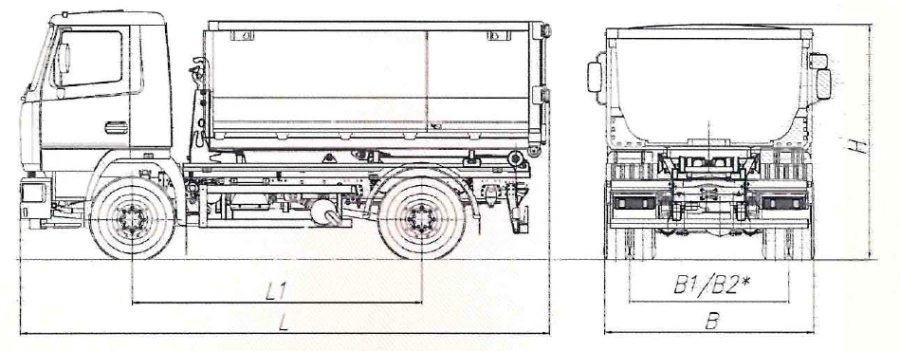 MultiLift Self-Loading Machine Model MK-3561-01