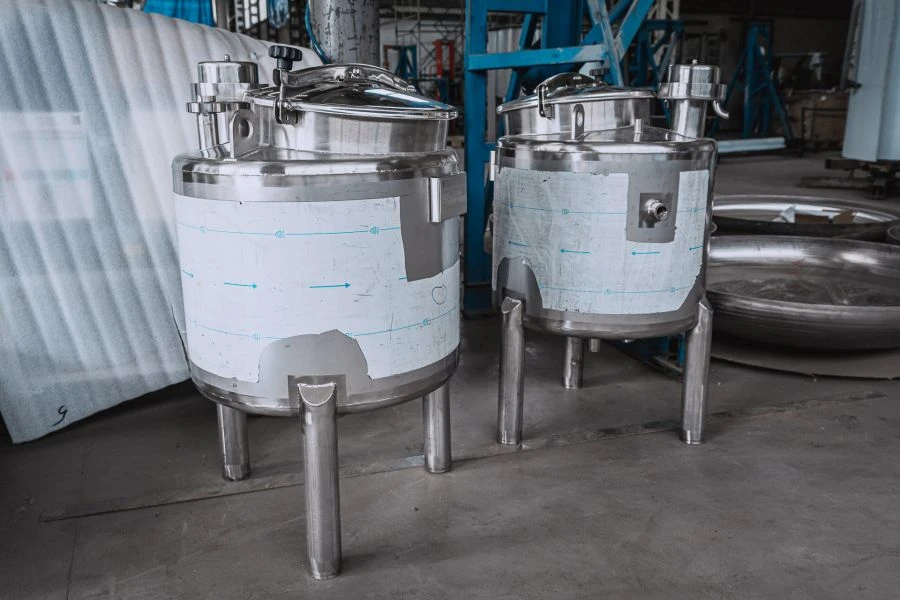 Intermediate Buffer Tank Type BP for Milk Storage and Processing