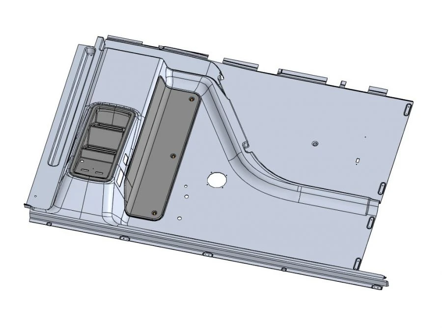 Ceiling Console Assembly 5299-402-5206030-20