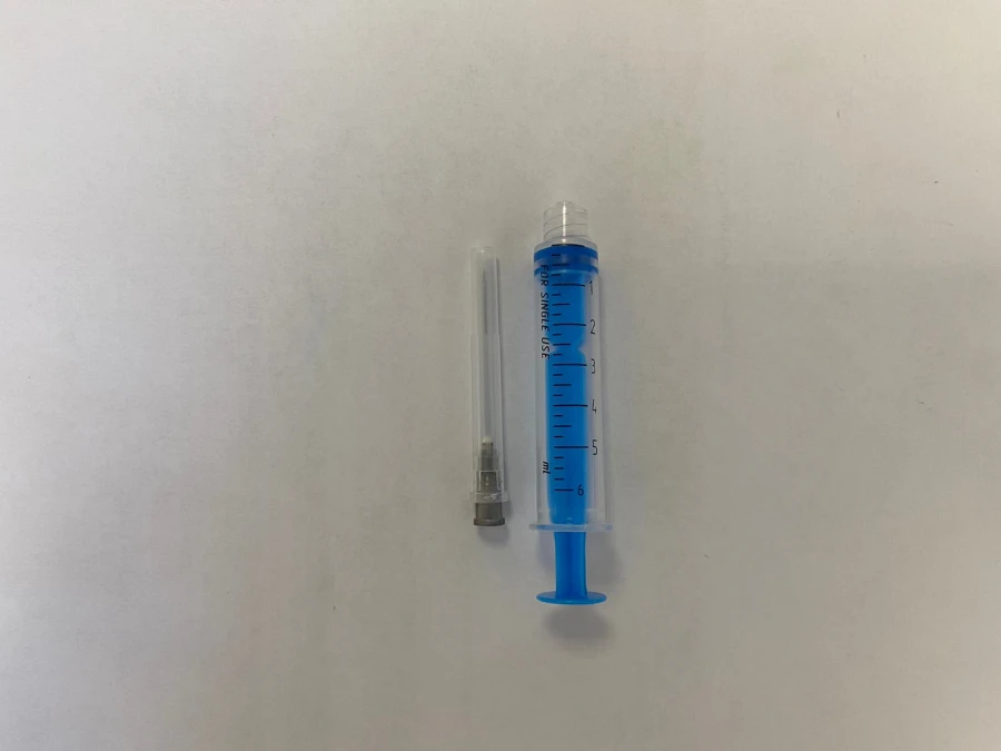 Sterile Single-Use 3-Part Injection Syringe 5ml "Luer Lock" with or without Needle