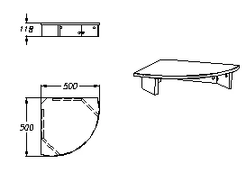 Monitor Stand for Ergonomic Setup (Model 208.PM)