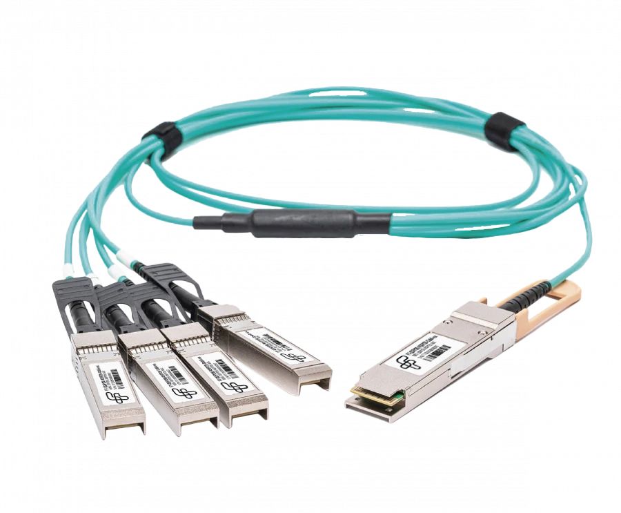 Short-Range Data Transmission Cable Assembly FT-QSFP28/4SFP28-CabP-AWGXX-X