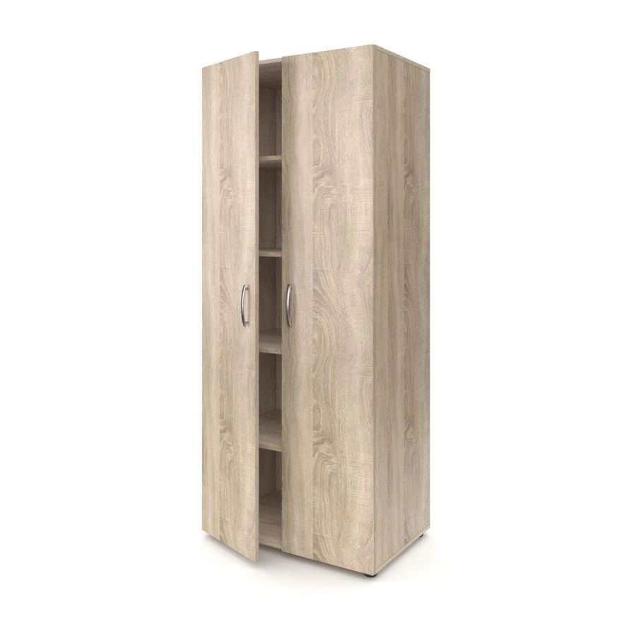 Deep Wardrobe with Shelves for Clothing Storage