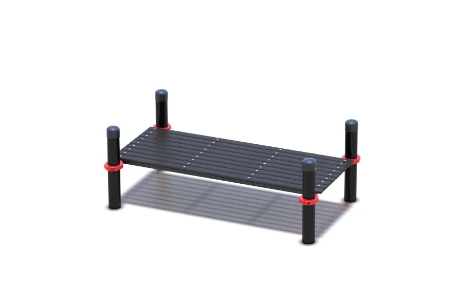 Bench for Testing "Flexion-Extension of Arms in Push-Up Position