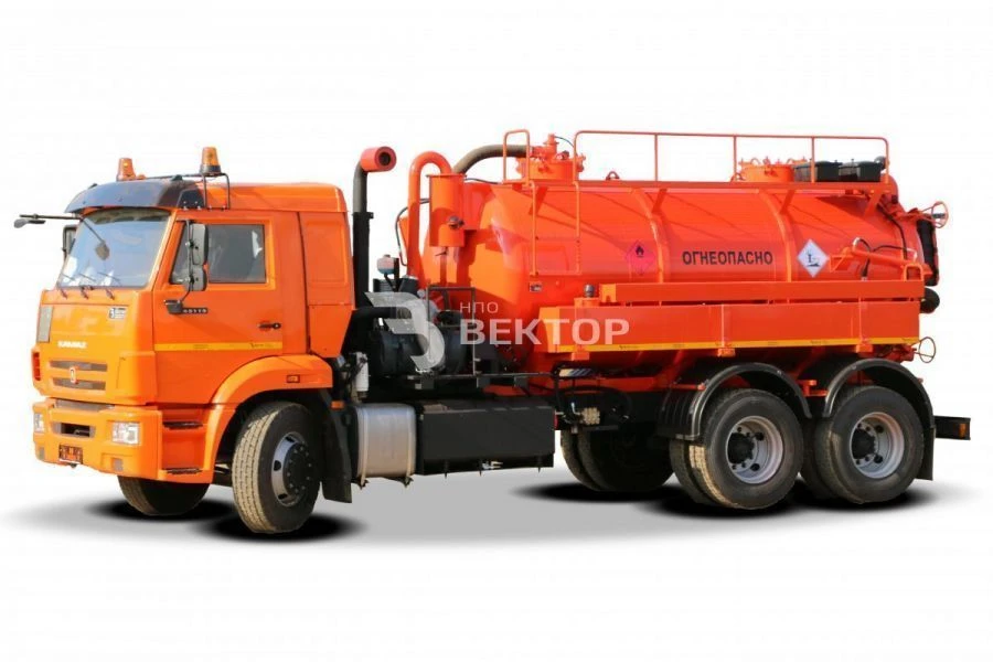 Oil and Gas Condensate Collection Tank AKN/AKNS 4680A3-30 on KAMAZ 65115 Chassis