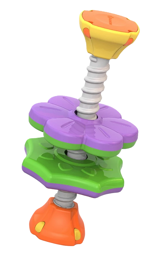 Mini Pyramid Rattle - Tumbler Toy